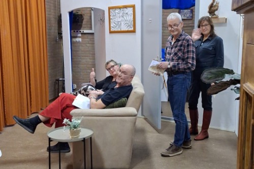 Champagne bij het ontbijt