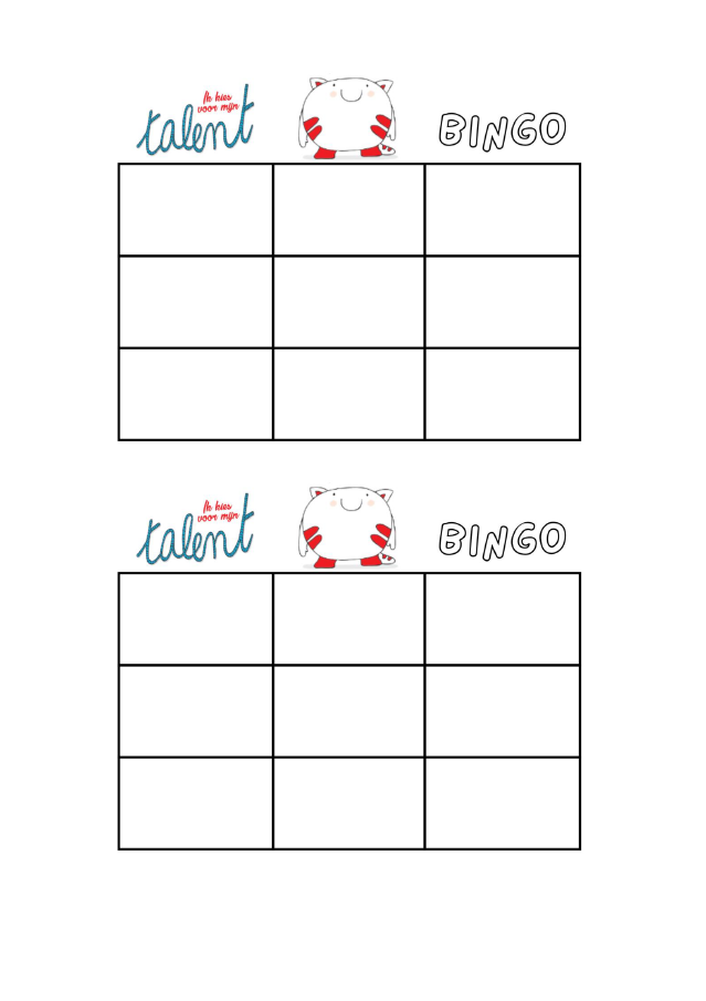 talentenbingo